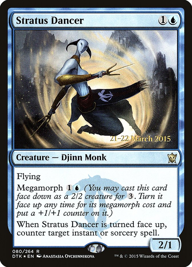 Stratus Dancer [Dragons of Tarkir Prerelease Promos] | Gamers Paradise
