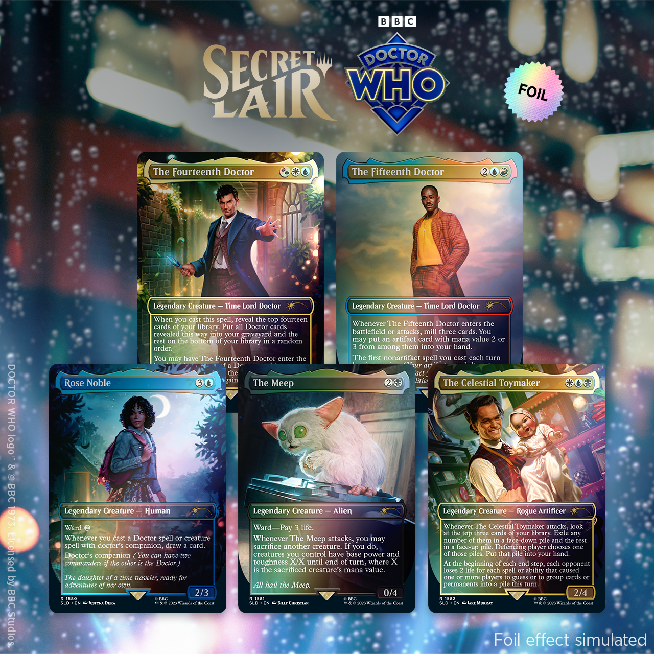 Secret Lair Drop - Secret Lair x Doctor Who: Regeneration (Foil Edition) | Gamers Paradise