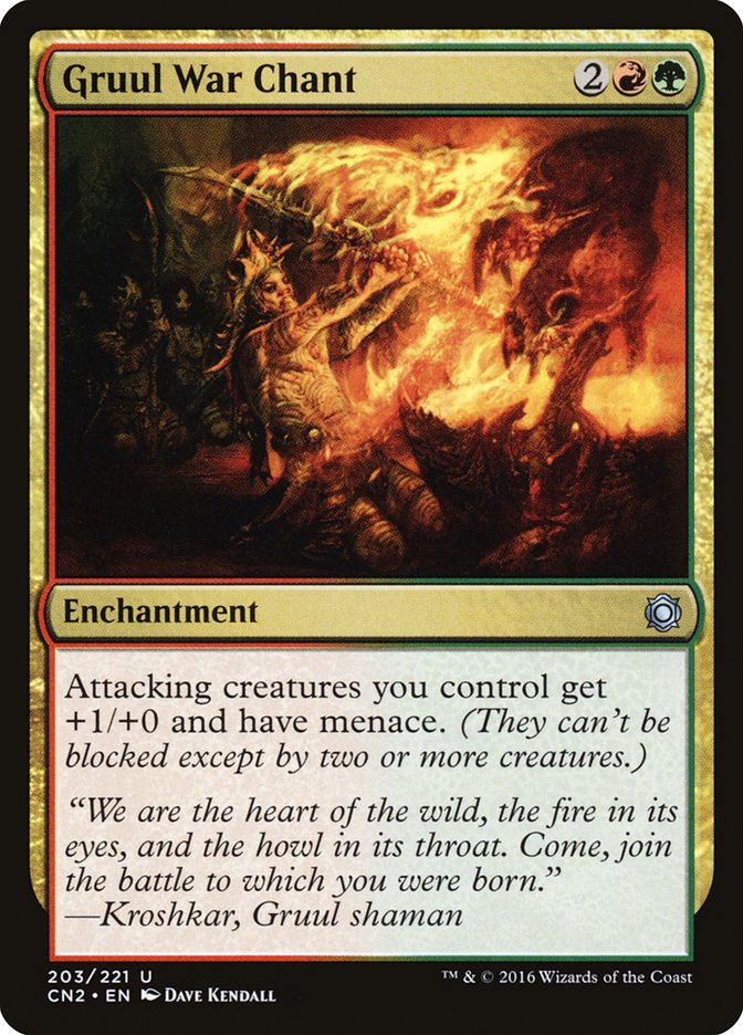 Gruul War Chant [Conspiracy: Take the Crown] | Gamers Paradise