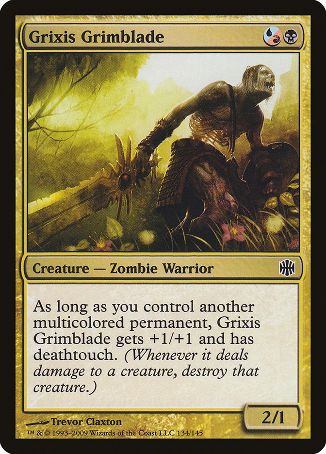 Grixis Grimblade [Alara Reborn] | Gamers Paradise