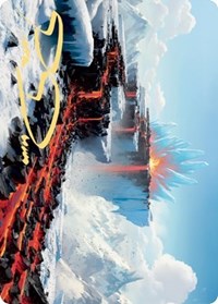 Surtland Frostpyre Art Card (Gold-Stamped Signature) [Kaldheim Art Series] | Gamers Paradise
