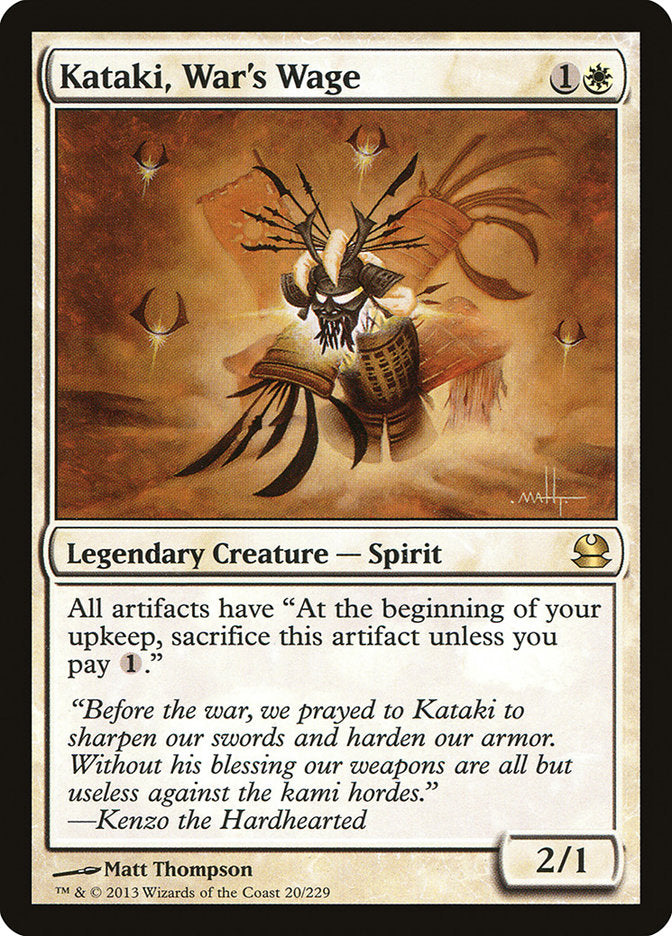 Kataki, War's Wage [Modern Masters] | Gamers Paradise