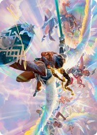 Starnheim Unleashed Art Card (Gold-Stamped Signature) [Kaldheim Art Series] | Gamers Paradise