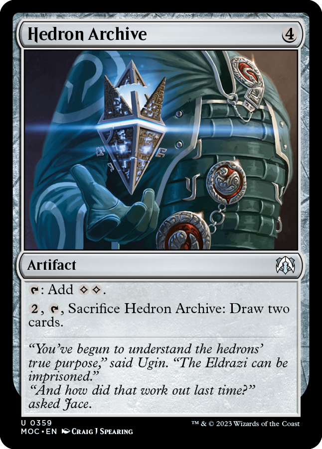 Hedron Archive [March of the Machine Commander] | Gamers Paradise