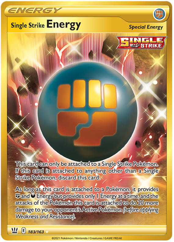 Single Strike Energy (183/163) [Sword & Shield: Battle Styles] | Gamers Paradise