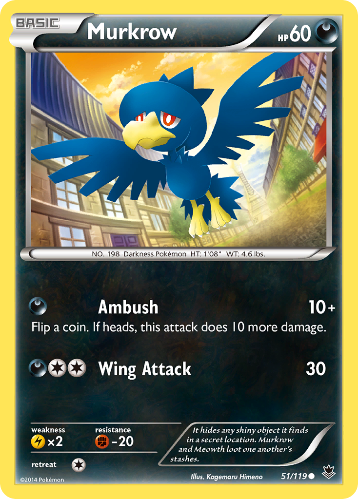 Murkrow (51/119) [XY: Phantom Forces] | Gamers Paradise