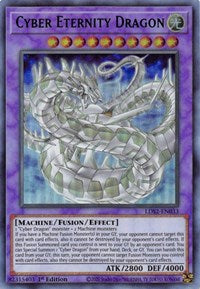 Cyber Eternity Dragon (Green) [LDS2-EN033] Ultra Rare | Gamers Paradise