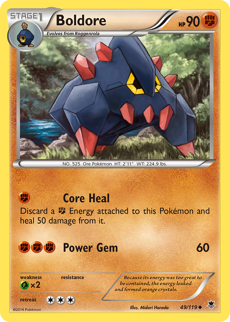 Boldore (49/119) [XY: Phantom Forces] | Gamers Paradise