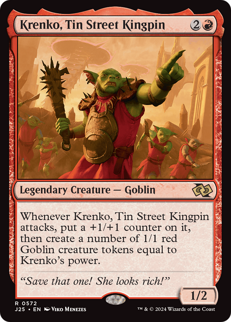 Krenko, Tin Street Kingpin [Foundations Jumpstart] | Gamers Paradise