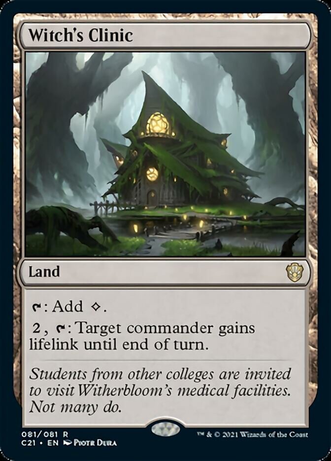 Witch's Clinic [Commander 2021] | Gamers Paradise