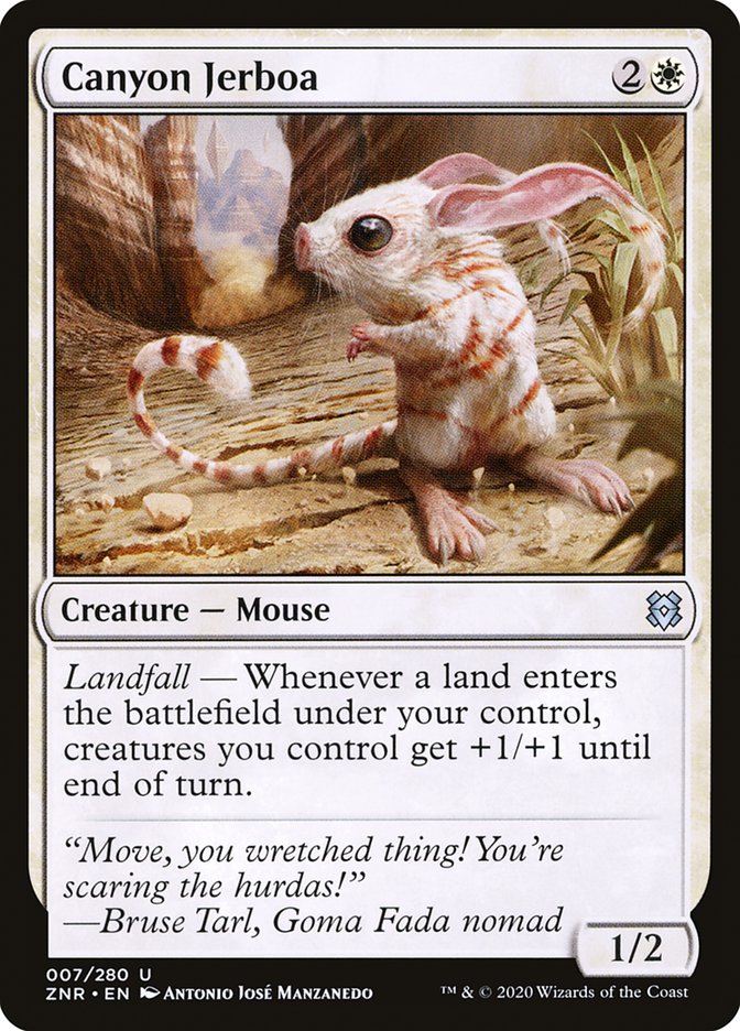Canyon Jerboa [Zendikar Rising] | Gamers Paradise