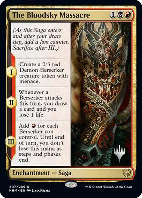 The Bloodsky Massacre (Promo Pack) [Kaldheim Promos] | Gamers Paradise