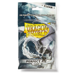 Dragon Shield: Standard Size 100ct Inner Sleeves - Perfect Fit (Clear 'Sanctus') | Gamers Paradise