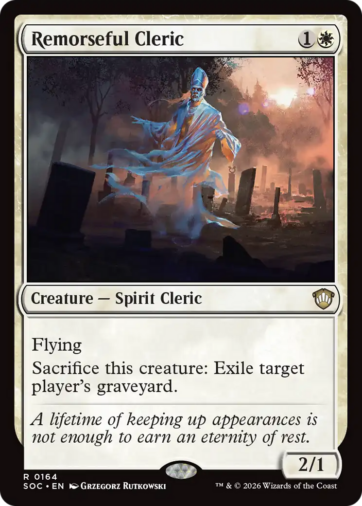 Remorseful Cleric [Secrets of Strixhaven Commander] | Gamers Paradise