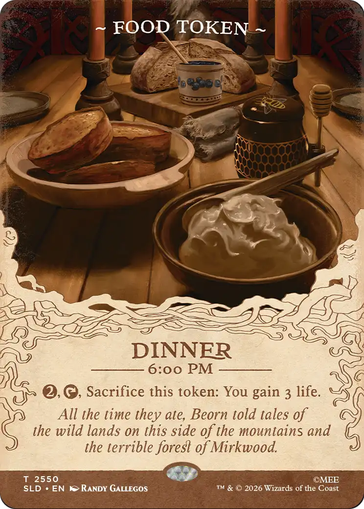 Food Token (2550) [Secret Lair Drop Series] | Gamers Paradise