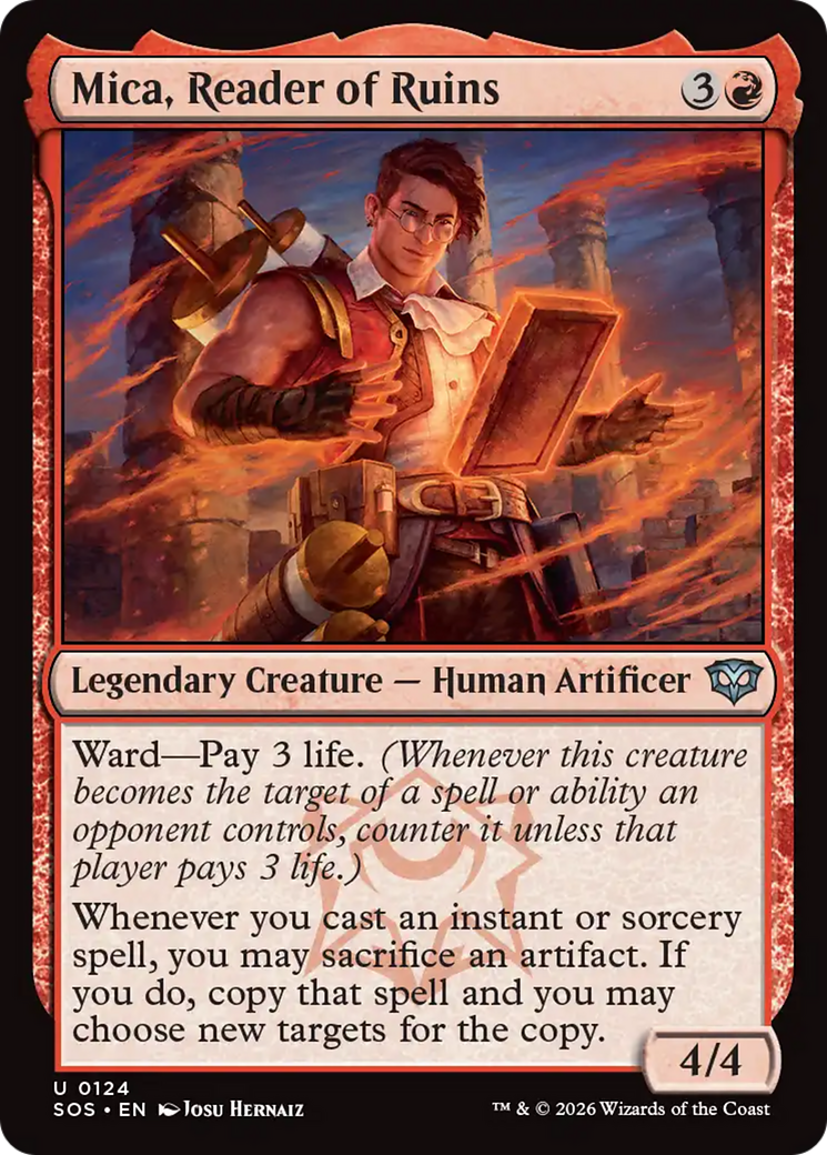 Mica, Reader of Ruins [Secrets of Strixhaven] | Gamers Paradise