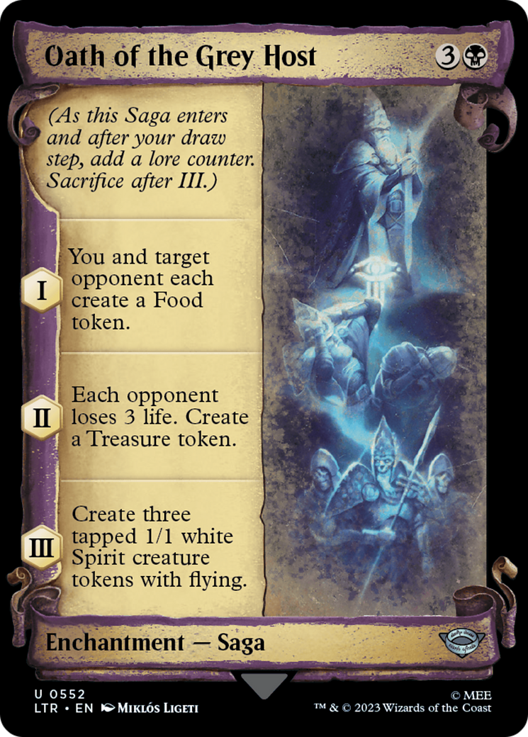 Oath of the Grey Host [The Lord of the Rings: Tales of Middle-Earth Showcase Scrolls] | Gamers Paradise