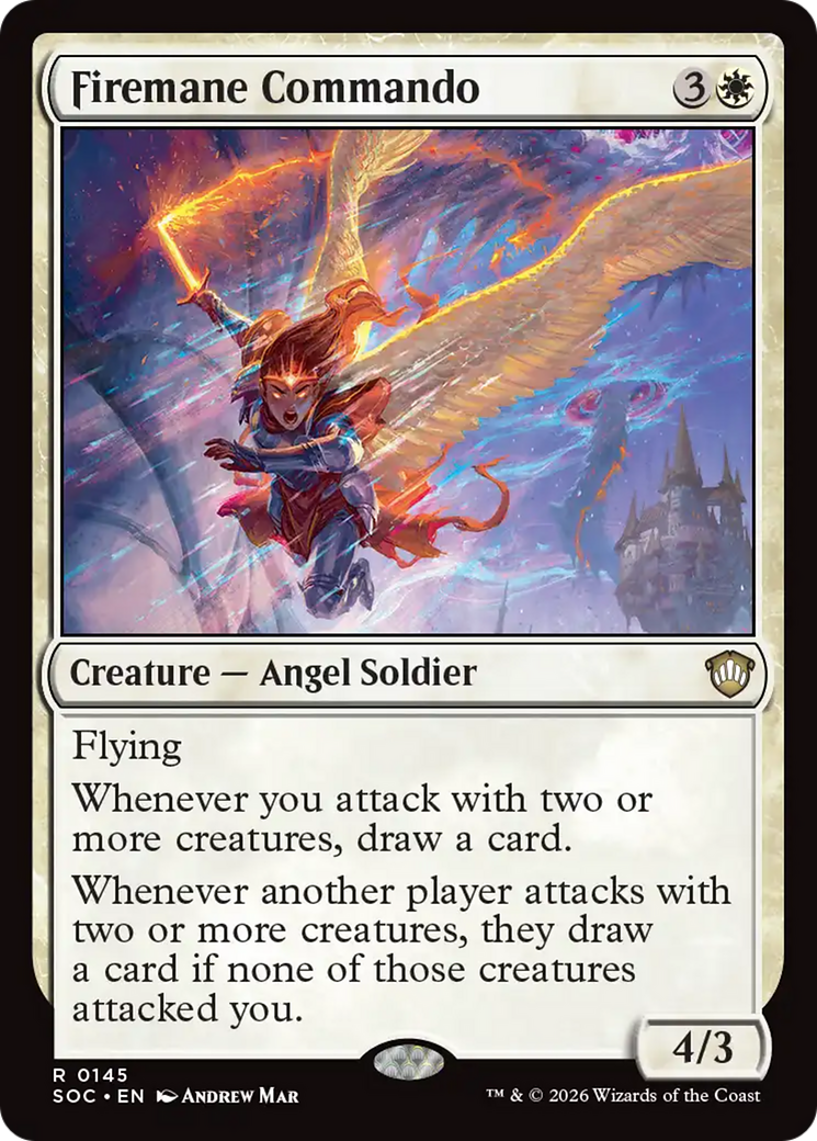 Firemane Commando [Secrets of Strixhaven Commander] | Gamers Paradise