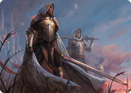 Danitha, Benalia's Hope Art Card [Dominaria United Art Series] | Gamers Paradise
