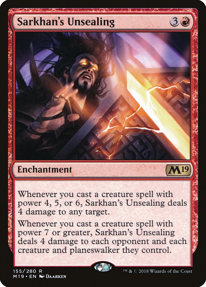 Sarkhan's Unsealing [Core Set 2019] | Gamers Paradise