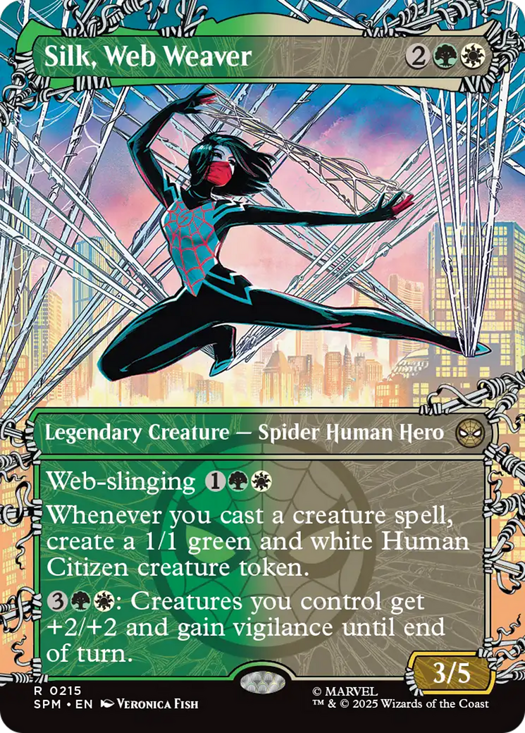 Silk, Web Weaver (Borderless) [Marvel's Spider-Man] | Gamers Paradise