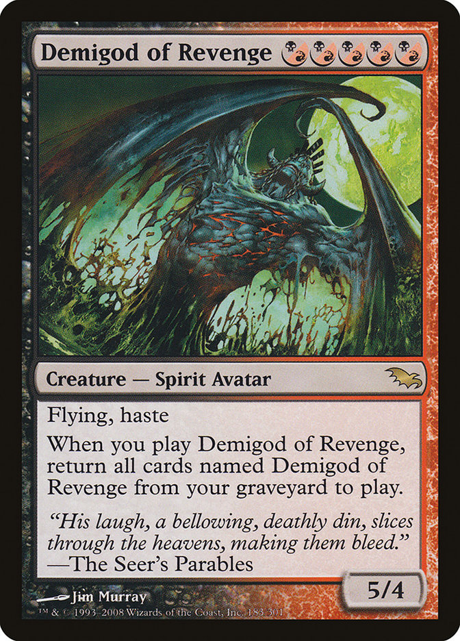 Demigod of Revenge [Shadowmoor] | Gamers Paradise