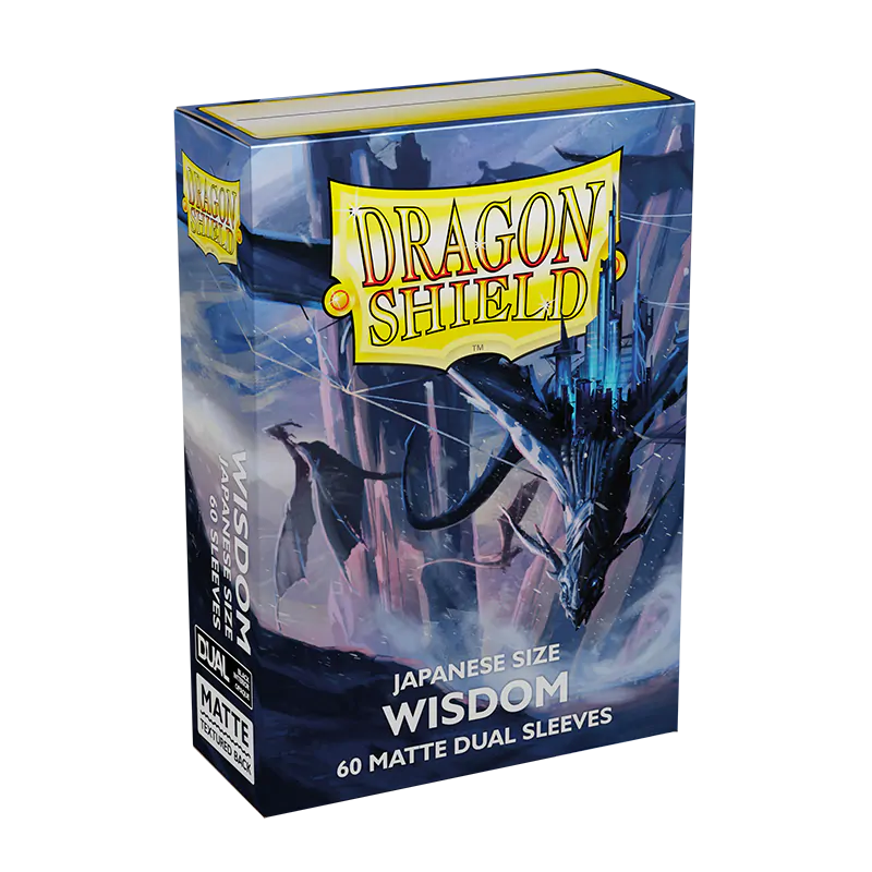 Dragon Shield: Japanese Size 60ct Sleeves - Wisdom (Dual Matte) | Gamers Paradise