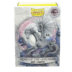 Dragon Shield: Standard 100ct Art Sleeves - Word of the God Hand | Gamers Paradise