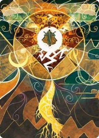 Lightning Bolt Art Card [Strixhaven: School of Mages Art Series] | Gamers Paradise