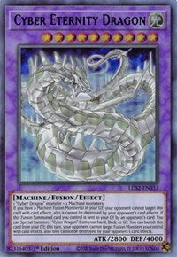 Cyber Eternity Dragon (Blue) [LDS2-EN033] Ultra Rare | Gamers Paradise