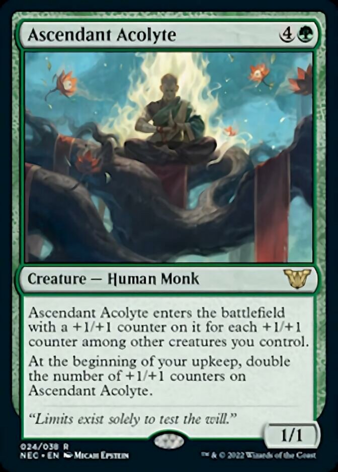 Ascendant Acolyte [Kamigawa: Neon Dynasty Commander] | Gamers Paradise