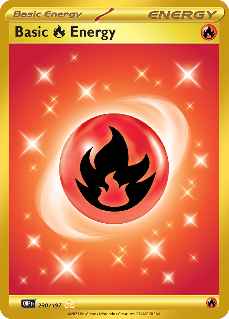 Basic Fire Energy (230/197) [Scarlet & Violet: Obsidian Flames] | Gamers Paradise