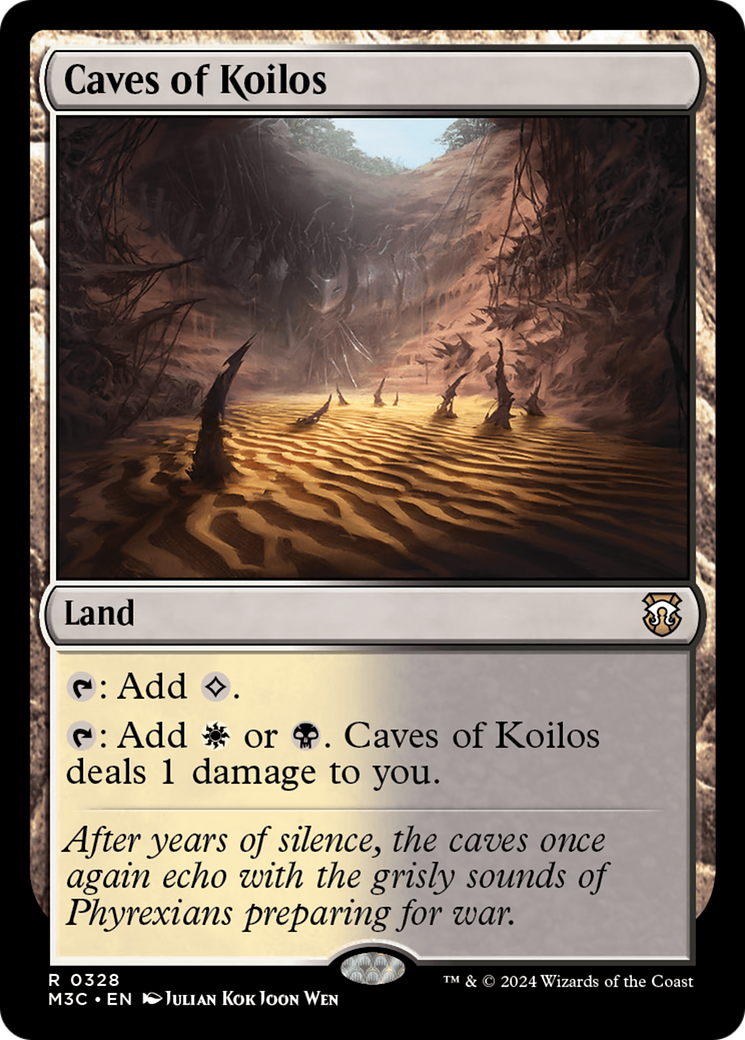 Caves of Koilos (Ripple Foil) [Modern Horizons 3 Commander] | Gamers Paradise