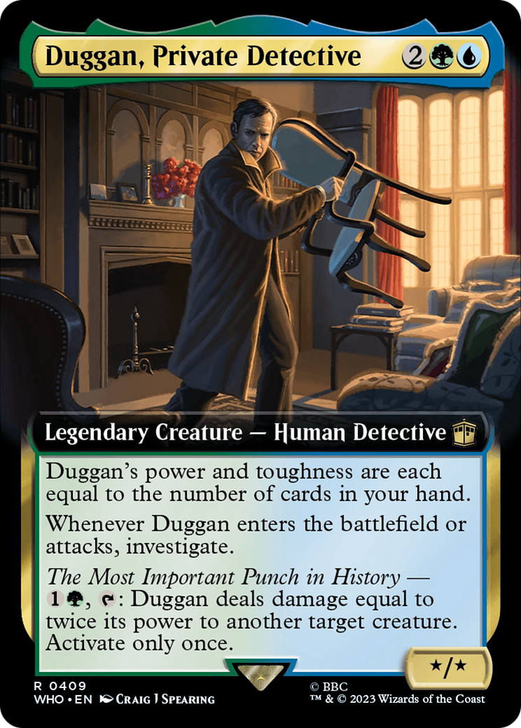 Duggan, Private Detective (Extended Art) [Doctor Who] | Gamers Paradise