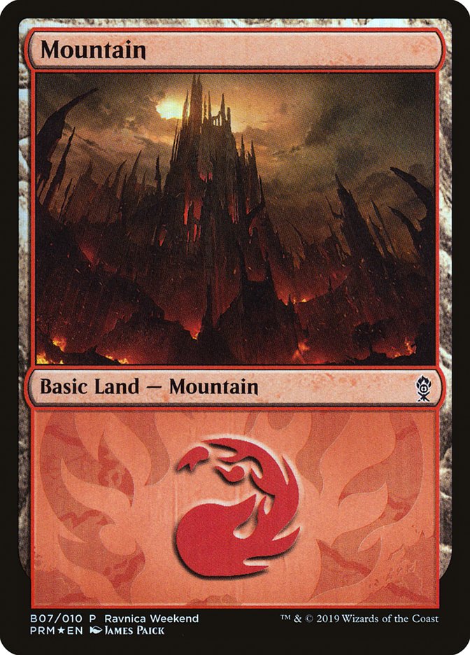 Mountain (B07) [Ravnica Allegiance Guild Kit] | Gamers Paradise