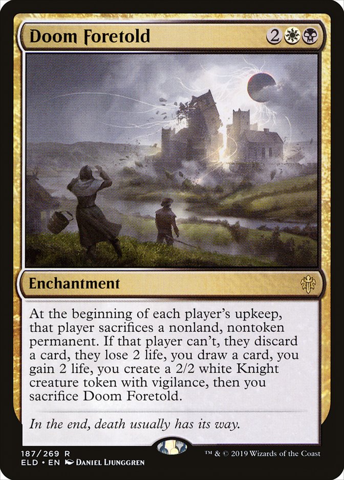 Doom Foretold [Throne of Eldraine] | Gamers Paradise