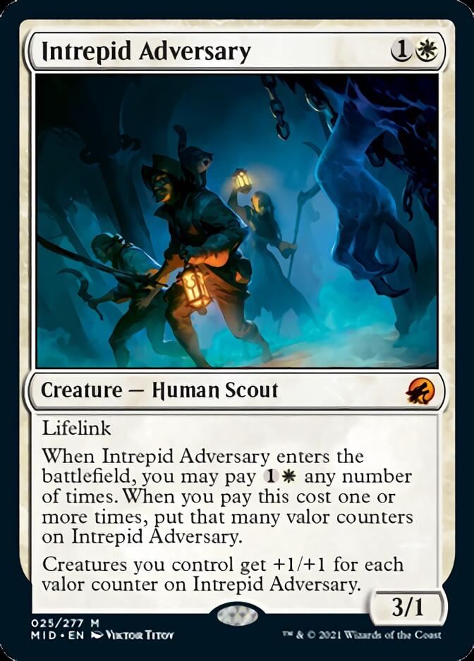 Intrepid Adversary [Innistrad: Midnight Hunt] | Gamers Paradise