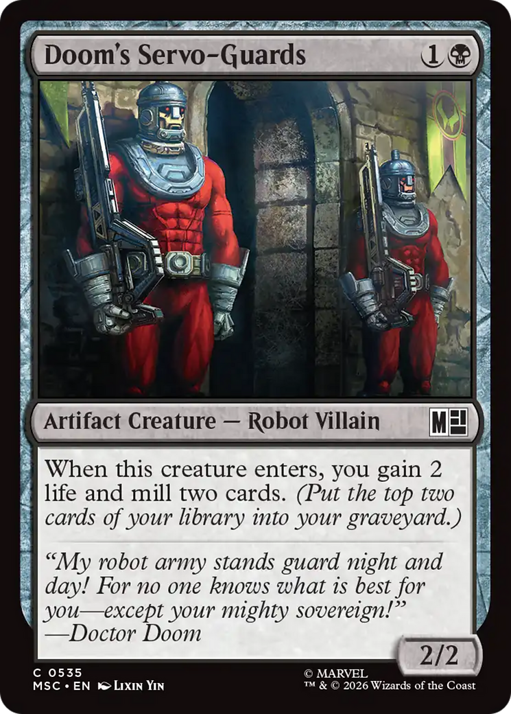 Doom's Servo-Guards [Marvel Super Heroes Commander] | Gamers Paradise