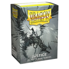 Dragon Shield: Standard 100ct Art Sleeves - Justice (Dual Matte) | Gamers Paradise