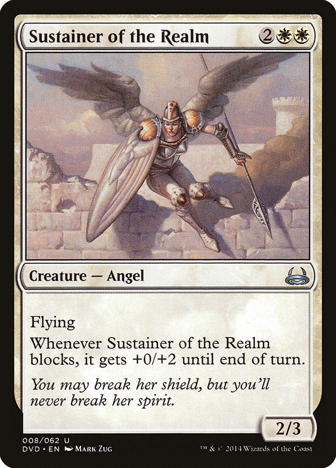 Sustainer of the Realm (Divine vs. Demonic) [Duel Decks Anthology] | Gamers Paradise