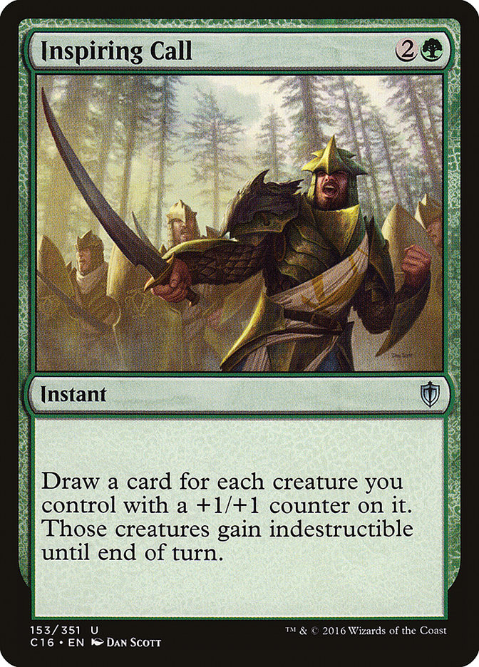 Inspiring Call [Commander 2016] | Gamers Paradise
