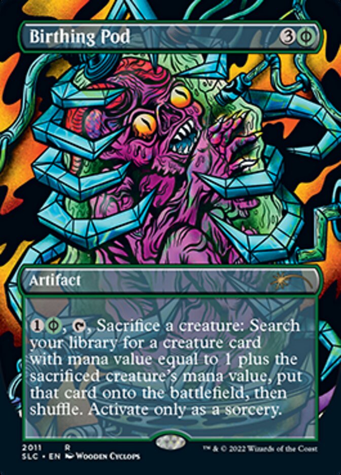 Birthing Pod (Borderless Alternate Art) [Secret Lair Countdown Kit] | Gamers Paradise