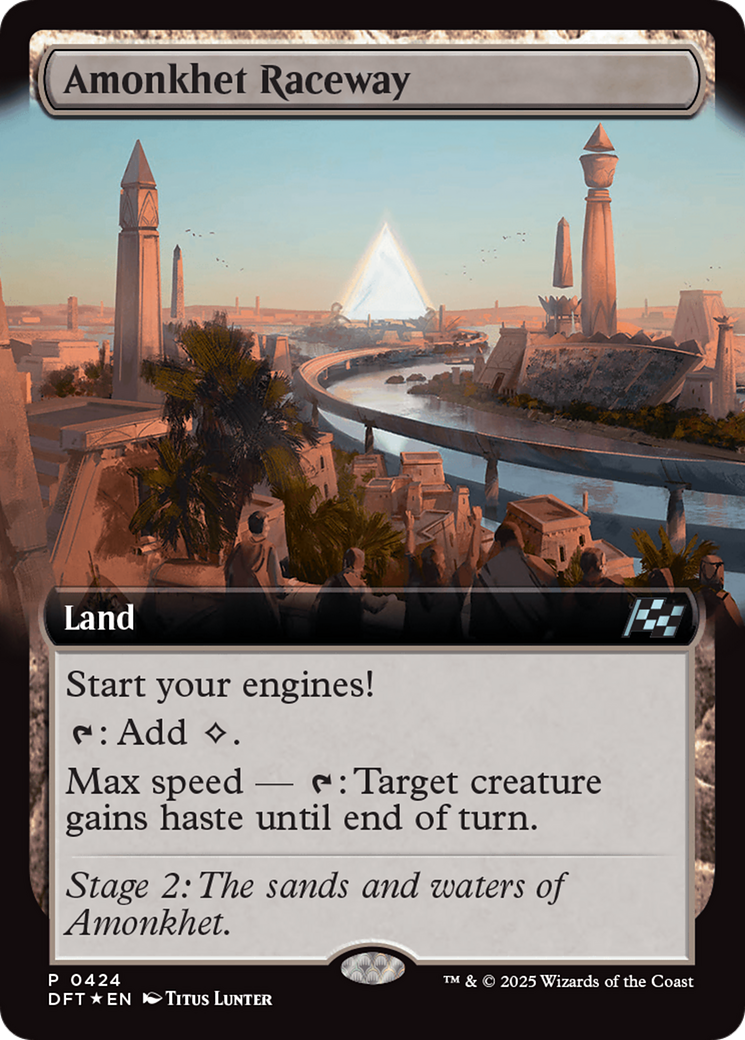 Amonkhet Raceway (Extended Art) [Aetherdrift] | Gamers Paradise