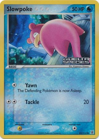Slowpoke (83/113) (Stamped) [EX: Delta Species] | Gamers Paradise