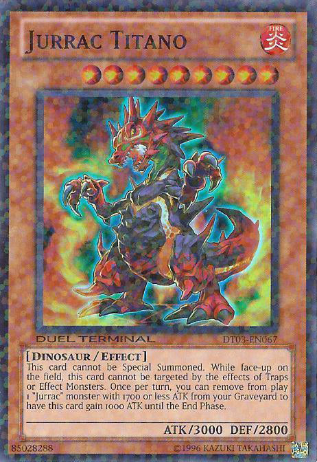 Jurrac Titano [DT03-EN067] Super Rare | Gamers Paradise