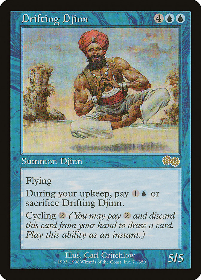Drifting Djinn [Urza's Saga] | Gamers Paradise