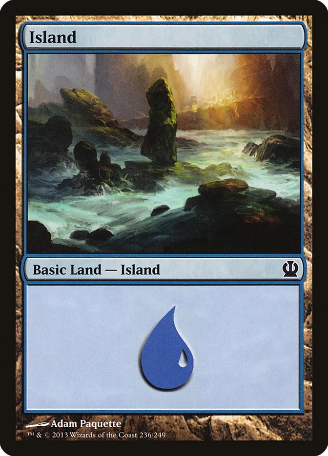Island (236) [Theros] | Gamers Paradise