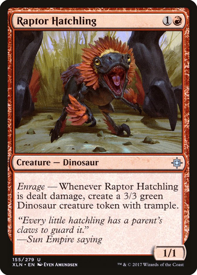 Raptor Hatchling [Ixalan] | Gamers Paradise
