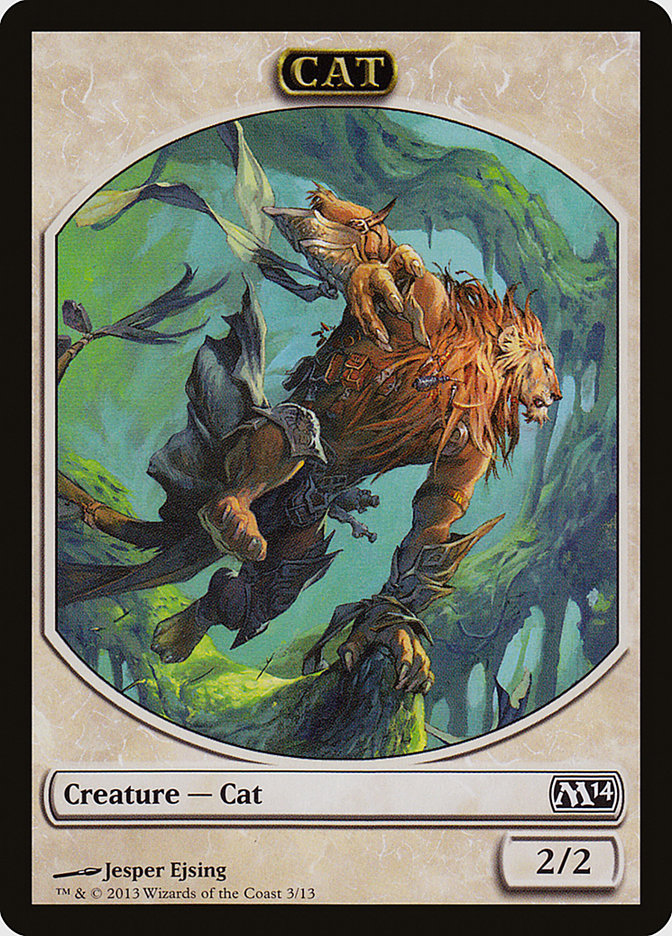 Cat Token [Magic 2014 Tokens] | Gamers Paradise
