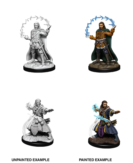 D&D NOLZUR'S MARVELOUS MINIATURES: MALE HUMAN WIZARD | Gamers Paradise